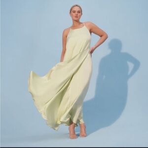 4SI3NNA | Dresses | Anthropologie 4sienna Green Satin Maxi Dress | Poshmark 4SI3NNA | Dresses | Anthropologie 4sienna Green Satin Maxi Dress | Poshmark